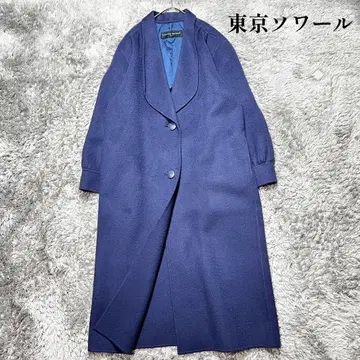 도쿄 소와르 carven formal 캐시미어 100% 롱 코트 XL