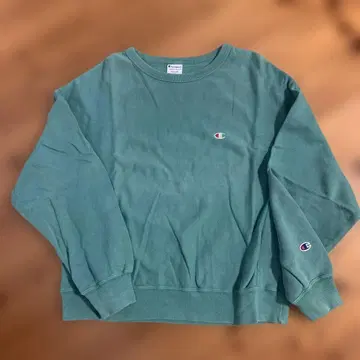 Champion Reverse Weave 그린 맨투맨 M 사이즈