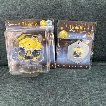 산리오 복권 홀리데이 컬렉션 피규어 & 아크릴 참 폼폼푸딩