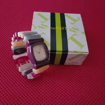 TimeWill 다색 디자인 손목시계 박스 포함