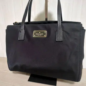 케이트 스페이드 블랙 미니 토트백