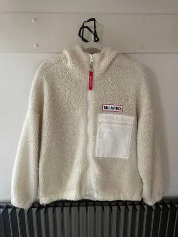 MILKFED. 플리스 자켓 아이보리