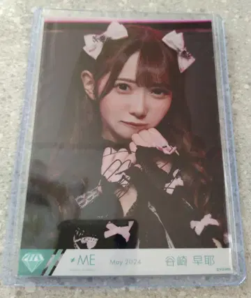 타니자키 사야 친필 사인 브로마이드