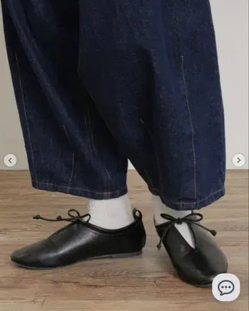 사만사 모스모스 리본 플랫슈즈