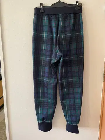 체크 무늬 캐주얼 빵 제인 마플