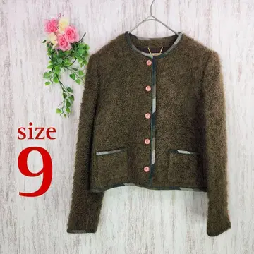 [캐럿] 노카라 자켓 심플 페미닌 캐주얼 오피스