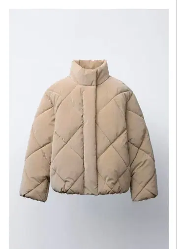 ZARA 걸 러버 마감 퀼팅 자켓 미사용 새상품 164cm