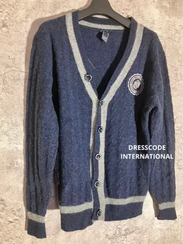 DRESSCODE INTERNATIONAL 양모 캐시미어 니트 가디건