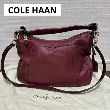 콜한 와인 레드 빨간색 핸드백 수입 브랜드백