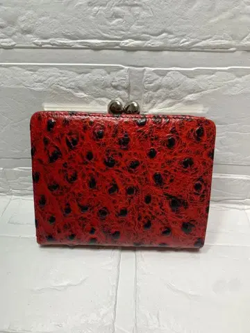 VIA DOAN 비아도안 2단 접이식 지갑 가마구치 지갑