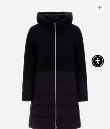 헬레노 다운 자켓 블랙