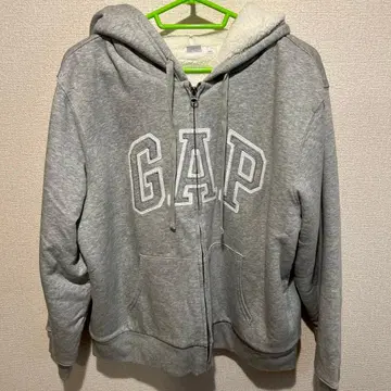 GAP 그레이 집업 후드티