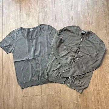 카키 FRAMeWORK 코튼 앙상블