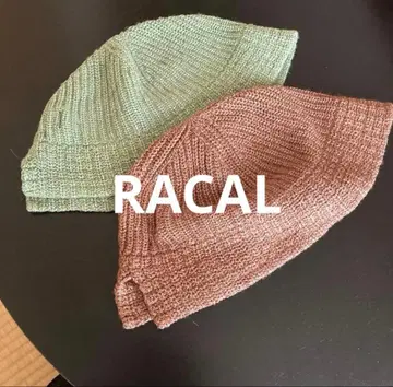 RACAL 니트 햇 2색 세트 일본제