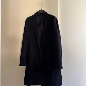 SENSE OF PLACE 체스터 코트 블랙 FREE