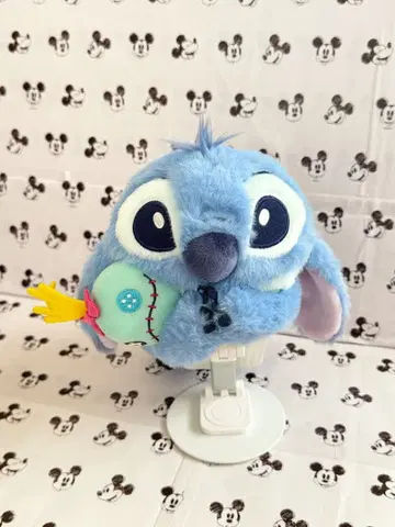 디즈니 스토어 스티치 스크램프 필통 펜 케이스