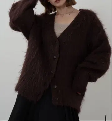 SENEE 가디건 브라운