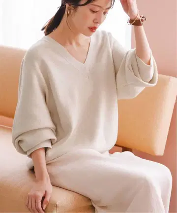 NOBL 캐시미어 MIX 스무스 V 풀오버 2