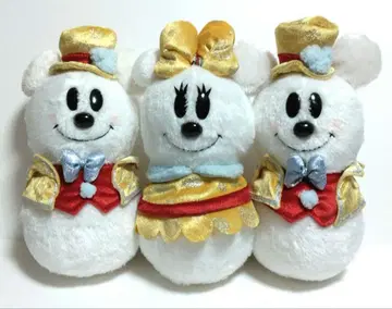 크리스마스 도쿄 디즈니 리조트 미키 미니 눈사람 봉제 인형