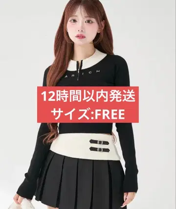 다리치 Darich 니트 셋업 블랙 프리