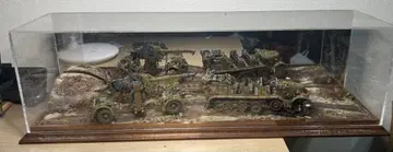 제2차 세계 대전 독일군 밀리터리 디오라마 1/35 완성품 정크 완성품