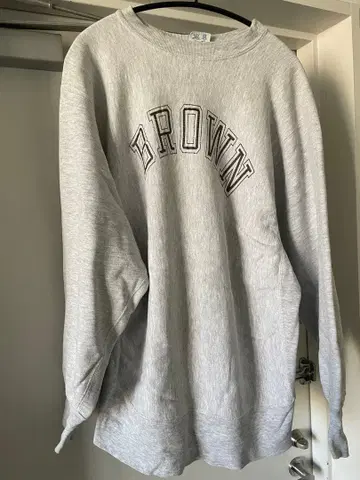 Champion Reverse Weave BROWN 80s 맨투맨 XL