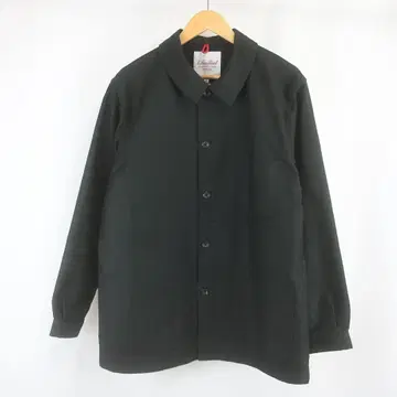 Le Sans Pareil 몰스킨 커버올 자켓 42 블랙