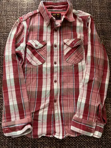 50~60s WEAR WELL 빈티지 플란넬 셔츠 UNION MADE