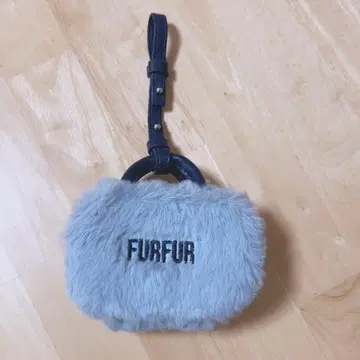 FURFUR 에코 퍼 토트 미니 참 LBLU