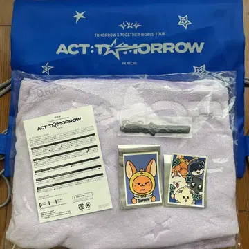 TXT 업그레이드 혜택 ACT:TOMORROW 아이치 반테린 돔