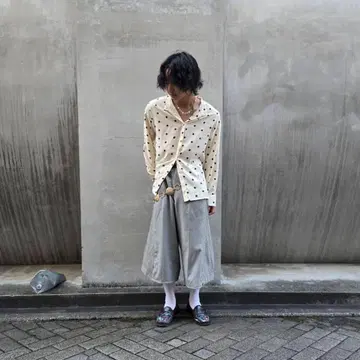 리메이크 7부 슬랙스 큐롯 구제 의류