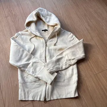 allureville 아이보리 후드티