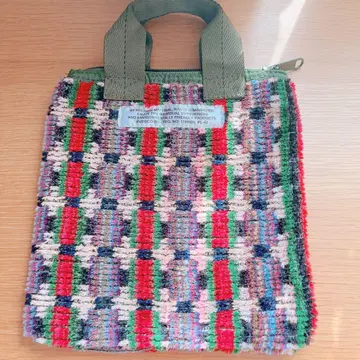 PUEBCO TRUCK SEAT FABRIC SMALL TOTE