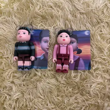 베어브릭 오징어 게임 앞뒷면