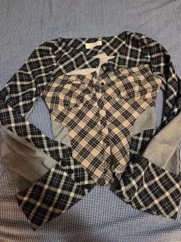 andmary Nancy 체크 탑