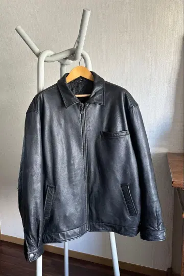 90s 빈티지 가죽 자켓 램 가죽 M