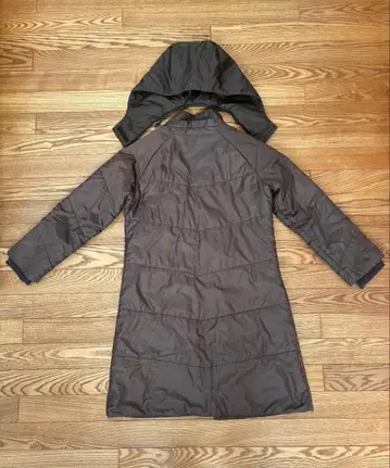 adidas 아디다스 로고 자수 롱 다운 코트 벤치 코트 M