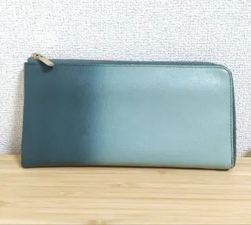 마더하우스 장지갑 L자 지퍼 여름나무 숲