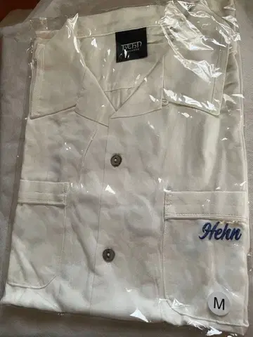 후지이 카제 헤레코 유니폼 화이트 M 미사용 새상품