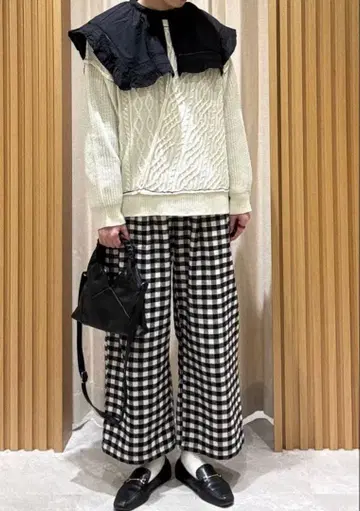 SM2 투 턱 루즈 스트레이트 팬츠