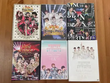 King & Prince 킹프리 콘서트 DVD 6세트 묶음 판매
