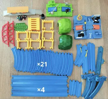 프라레일 레일 건널목 역 다리 루프 레일 세트