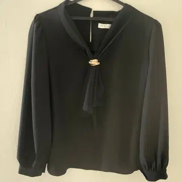 미사용 새상품 블라우스 블랙