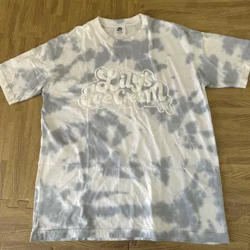 Lily's Ice Cream 타이다이 T셔츠 S