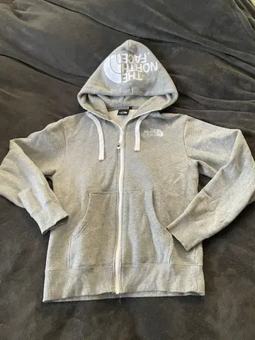 THE NORTH FACE 그레이 풀 집업 후드티