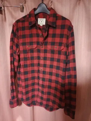 American Eagle Outfitters 헤비 코튼 플란넬 셔츠