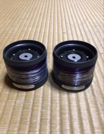 시마노 06 파워에어로 프로 서프용 3호 스풀 2개 새상품급 중고 스풀