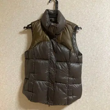 LACOSTE 브라운 다운 베스트