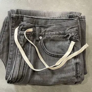 미사용 새상품 윔 가젯 드로스트 데님 팬츠