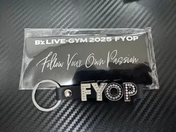B'z LIVE-GYM 2025 FYOP 키링 블랙